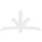 Ekena Millwork Davenport Architectural Grade PVC Gable Bracket, 84"W x 42"H x 2"D x 6"F, 12/12 Pitch GBP084X42X0206DAV00 - alternate 5